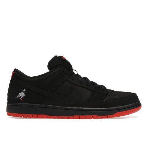 Кроссы Nike SB Dunk Low Black Pigeon (Engraved) - мужская сетка размеров