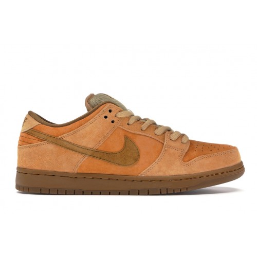 Кроссы Nike SB Dunk Low Wheat (2017) - мужская сетка размеров