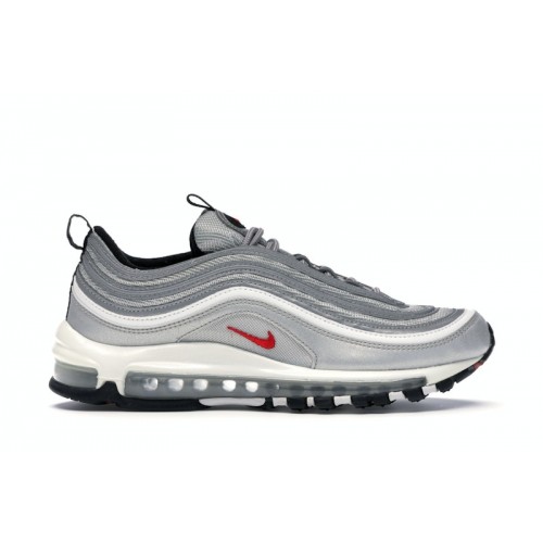 Кроссы Nike Air Max 97 Silver Bullet (2016/2017) - мужская сетка размеров