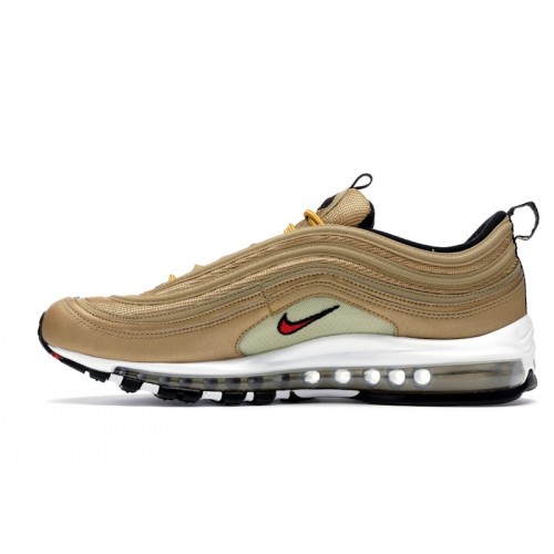 Кроссы Nike Air Max 97 Metallic Gold (2017/2018) - мужская сетка размеров