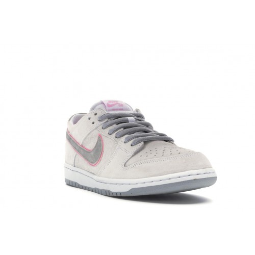 Кроссы Nike SB Dunk Low Ishod Wair Flat Silver - мужская сетка размеров