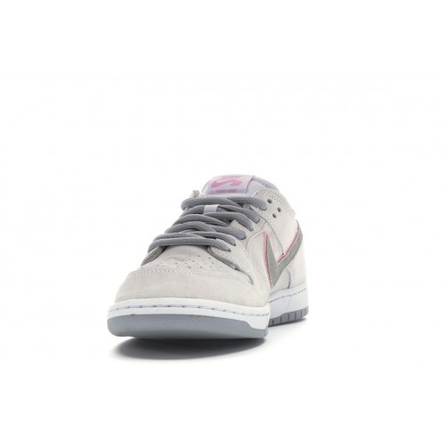 Кроссы Nike SB Dunk Low Ishod Wair Flat Silver - мужская сетка размеров