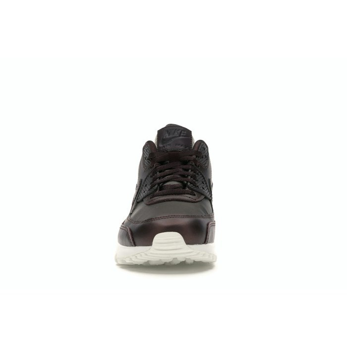 Nike Wmns Air Max 90 Premium Metallic Mahogany - женская сетка размеров Nike Wmns Air Max 90 Premium Metallic Mahogany - женская сетка размеров