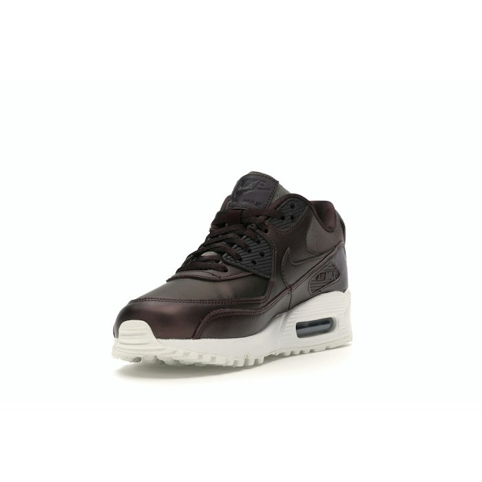 Nike Wmns Air Max 90 Premium Metallic Mahogany - женская сетка размеров Nike Wmns Air Max 90 Premium Metallic Mahogany - женская сетка размеров