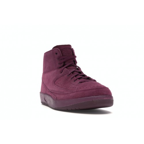 Кроссы Jordan 2 Retro Decon Bordeaux - мужская сетка размеров