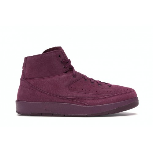 Кроссы Jordan 2 Retro Decon Bordeaux - мужская сетка размеров