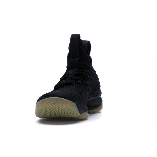 Кроссы Nike LeBron 15 Black Gum - мужская сетка размеров