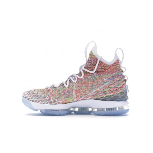 Кроссы Nike LeBron 15 Fruity Pebbles - мужская сетка размеров