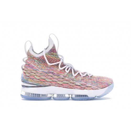 Кроссы Nike LeBron 15 Fruity Pebbles - мужская сетка размеров