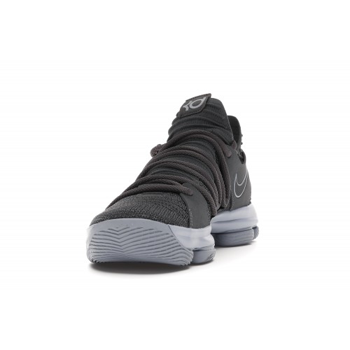 Кроссы Nike KD 10 Dark Grey - мужская сетка размеров