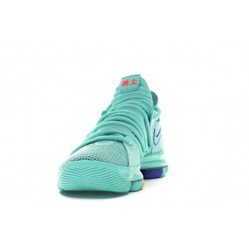 Кроссы Nike KD 10 Hyper Turquoise - мужская сетка размеров
