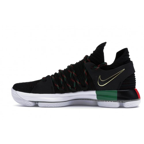 Кроссы Nike KD 10 Black History Month (2018) - мужская сетка размеров