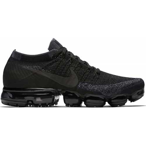 Кроссы Nike Air VaporMax Triple Black - мужская сетка размеров