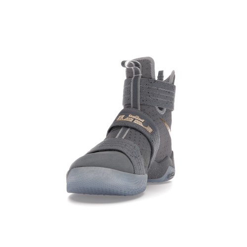 Кроссы Nike LeBron Zoom Soldier 10 Battle Grey - мужская сетка размеров