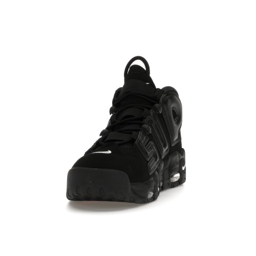 Кроссы Nike Air More Uptempo Supreme Suptempo Black - мужская сетка размеров