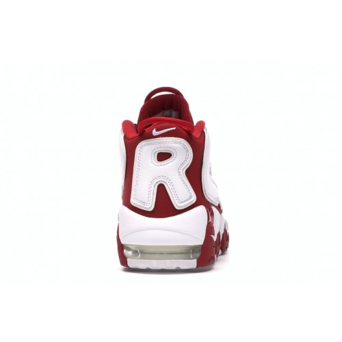 Кроссы Nike Air More Uptempo Supreme Suptempo Red - мужская сетка размеров