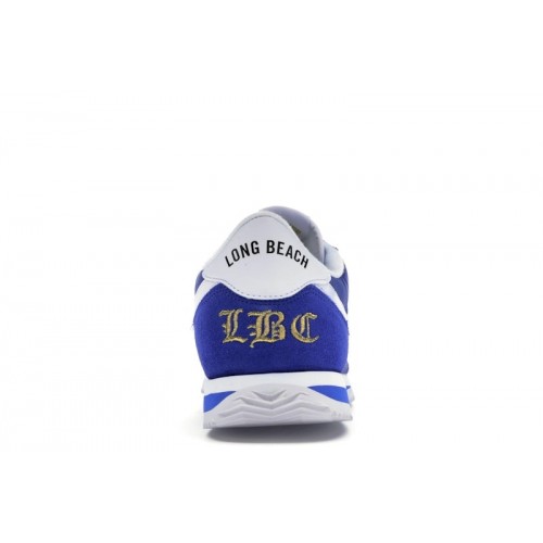 Кроссы Nike Cortez Basic Nylon Long Beach - мужская сетка размеров