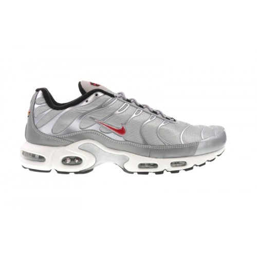 Кроссы Nike Air Max Plus Silver Bullet - мужская сетка размеров