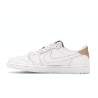 Jordan 1 Retro Low OG White Vachetta