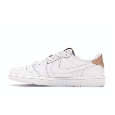 Jordan 1 Retro Low OG White Vachetta