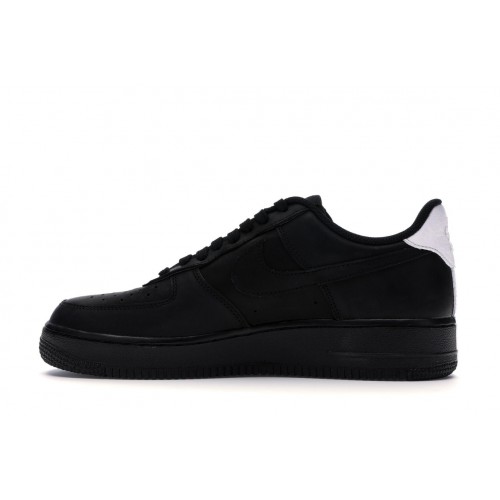Кроссы Nike Air Force 1 Low Split White Black - мужская сетка размеров