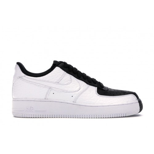 Кроссы Nike Air Force 1 Low Split White Black - мужская сетка размеров
