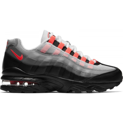 Кроссы Nike Air Max 95 Solar Red (2018) (GS) - подростковая сетка размеров