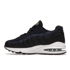 Подростковые Nike Air Max 95 Black Midnight Navy (GS)