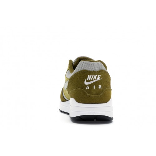 Кроссы Nike Air Max 1 Curry Pack (Olive) - мужская сетка размеров