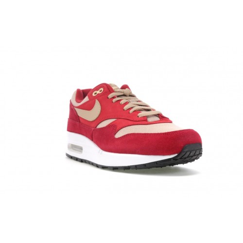 Кроссы Nike Air Max 1 Curry Pack (Red) - мужская сетка размеров