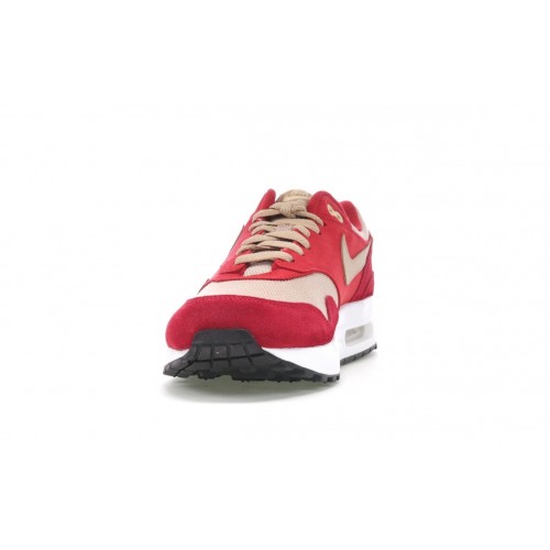 Кроссы Nike Air Max 1 Curry Pack (Red) - мужская сетка размеров