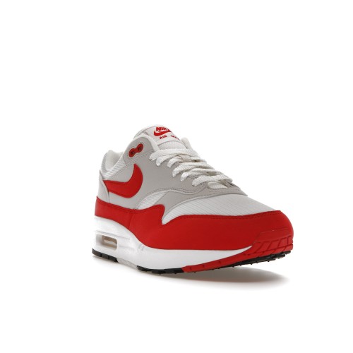 Кроссы Nike Air Max 1 Anniversary Red (2017) - мужская сетка размеров