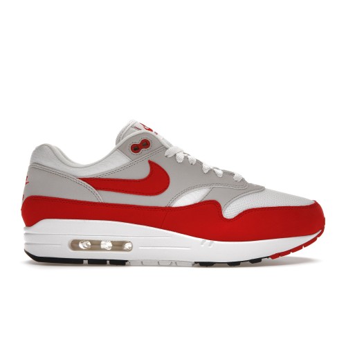 Кроссы Nike Air Max 1 Anniversary Red (2017) - мужская сетка размеров