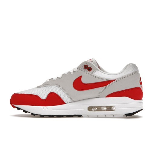 Кроссы Nike Air Max 1 Anniversary Red (2017/2018 Restock Pair) - мужская сетка размеров