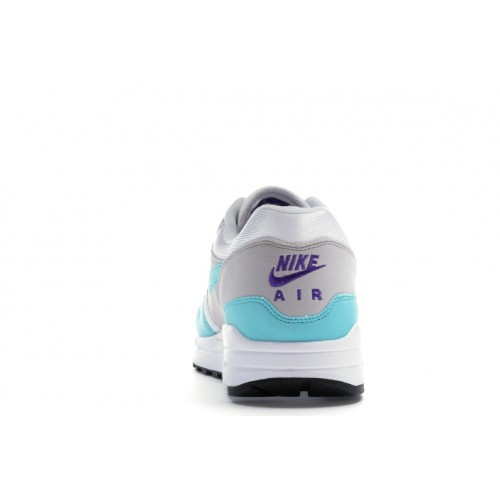 Кроссы Nike Air Max 1 Anniversary Aqua - мужская сетка размеров