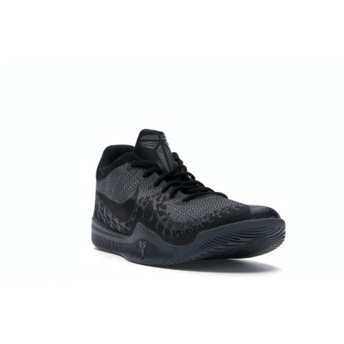 Кроссы Nike Mamba Rage Black - мужская сетка размеров