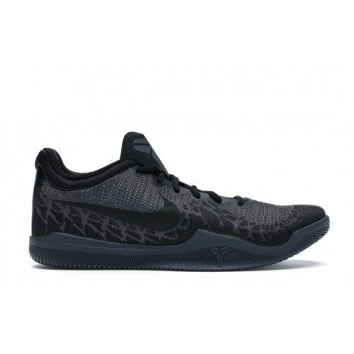 Кроссы Nike Mamba Rage Black - мужская сетка размеров