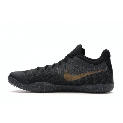 Кроссы Nike Mamba Rage Gold Stars - мужская сетка размеров