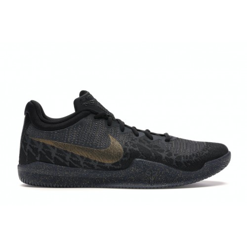 Кроссы Nike Mamba Rage Gold Stars - мужская сетка размеров
