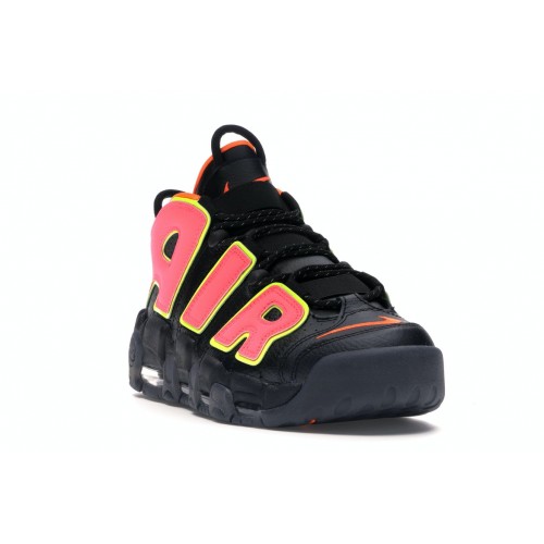 Кроссы Nike Air More Uptempo Hot Punch (W) - женская сетка размеров