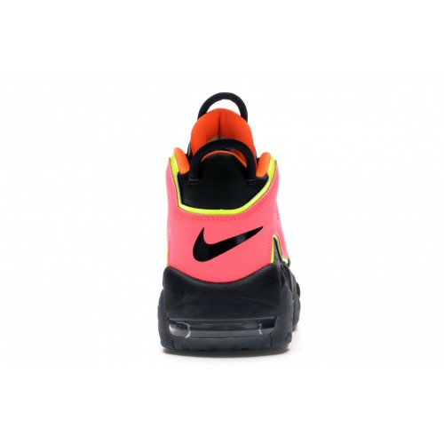 Кроссы Nike Air More Uptempo Hot Punch (W) - женская сетка размеров