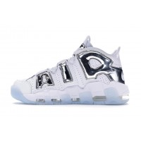 Женские Nike Air More Uptempo Chrome White (W)