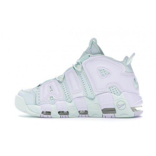 Кроссы Nike Air More Uptempo Barley Green (W) - женская сетка размеров