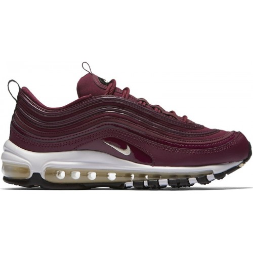 Nike Wmns Air Max 97 Premium Bordeaux - женская сетка размеров