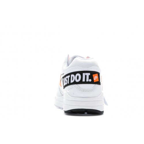 Кроссы Nike Air Max 1 Just Do It White (W) - женская сетка размеров