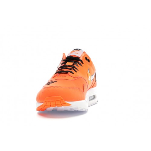 Кроссы Nike Air Max 1 Just Do It Orange (W) - женская сетка размеров