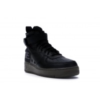Мужские кроссовки Nike SF Air Force 1 Mid Black Dark Hazel
