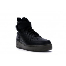 Мужские кроссовки Nike SF Air Force 1 Mid Black Dark Hazel