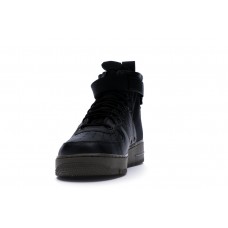 Мужские кроссовки Nike SF Air Force 1 Mid Black Dark Hazel
