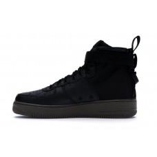 Мужские кроссовки Nike SF Air Force 1 Mid Black Dark Hazel